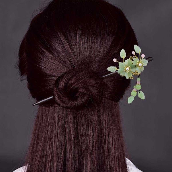 hairpins hanfu wooden hair stick retro flower tassel hairpin ancient style hair ornament girl headdress bride jewelry wedding accessories w0, Golden;silver
hairpins hanfu wooden hair stick retro flower tassel hairpin ancient style hair ornament girl headdress bride jewelry wedding accessories w0, Golden;silver