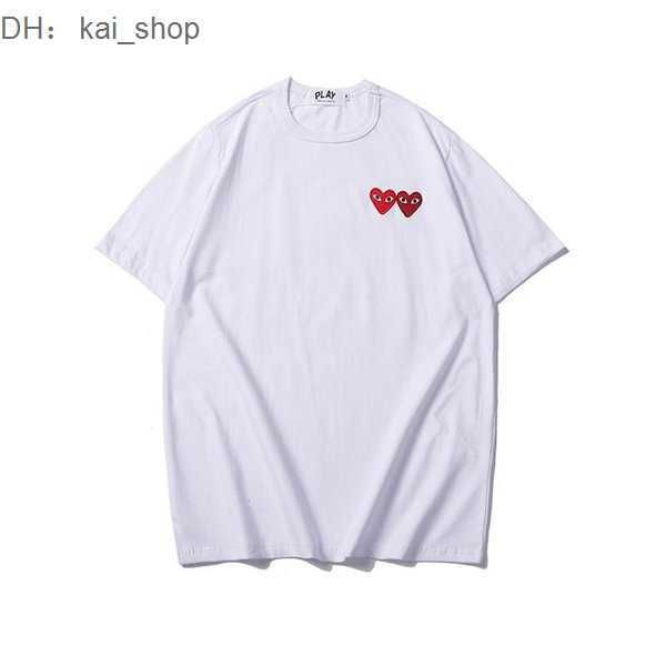 men's t-shirts fashion mens plays shir cdg designer red hear shir casual women shirs badge high quanliy tshirs coon embroidery shor sle, White;black
men's t-shirts fashion mens plays shir cdg designer red hear shir casual women shirs badge high quanliy tshirs coon embroidery shor sle, White;black