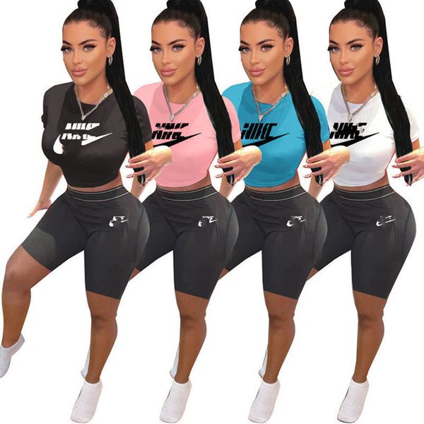 2023 brand designer women letter tracksuits summer 2 piece set short sleeve t-shirt shorts fashion sports suit crew neck outfits pullover jo, Gray
2023 brand designer women letter tracksuits summer 2 piece set short sleeve t-shirt shorts fashion sports suit crew neck outfits pullover jo, Gray