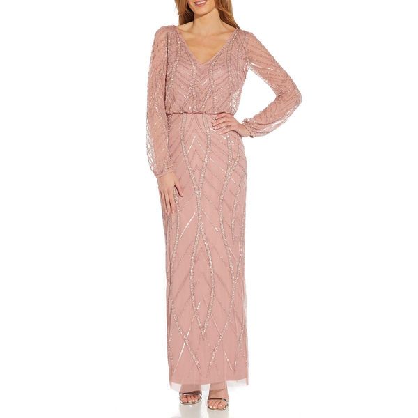 adrianna papell women's evening dress pink beaded maxi dress 4 bhfo 3065, Black;red
adrianna papell women's evening dress pink beaded maxi dress 4 bhfo 3065, Black;red