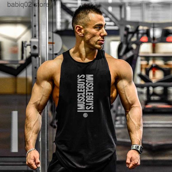 men' tank men bodybuilding tank gym workout fitness cotton sleeveless shirt running vest stringer singlet male summer sports clothes, White;black
men' tank men bodybuilding tank gym workout fitness cotton sleeveless shirt running vest stringer singlet male summer sports clothes, White;black