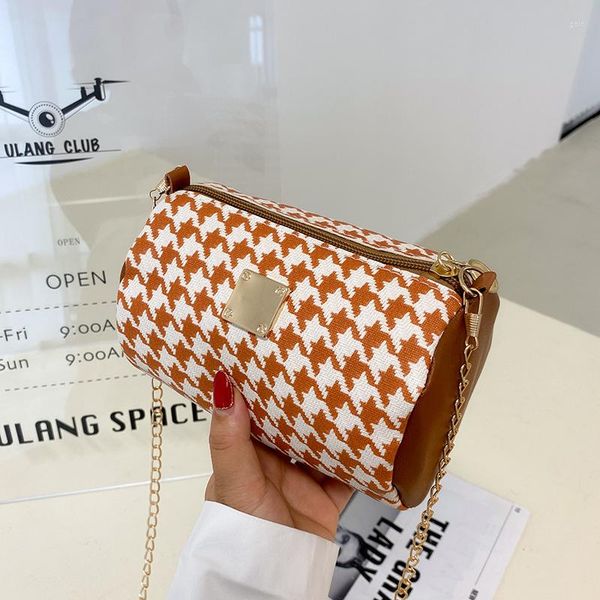 shoulder bags women's bag cute small round chain printed thousand bird lattice single messenger zero handbag
shoulder bags women's bag cute small round chain printed thousand bird lattice single messenger zero handbag