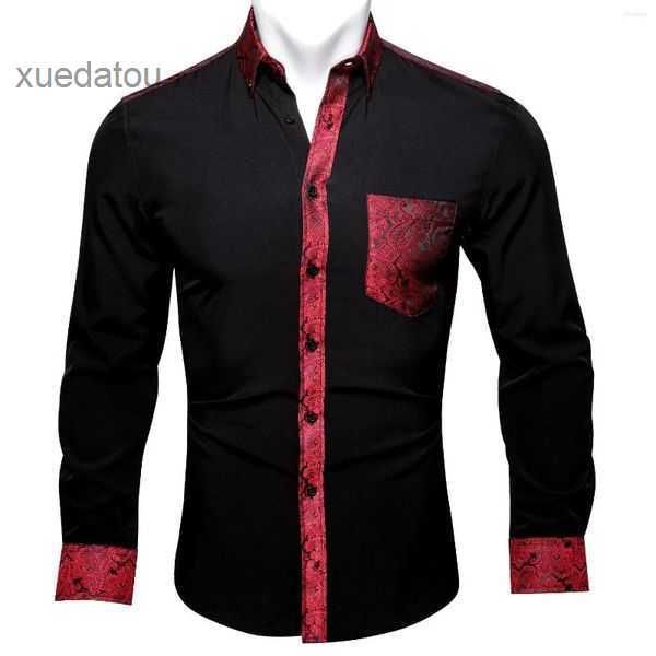 barry.wang shirts men's black dress solid blue floral splicing men long sleeve casual soft for designer fit shirt bcy-0302 2 z5iq, White;black
barry.wang shirts men's black dress solid blue floral splicing men long sleeve casual soft for designer fit shirt bcy-0302 2 z5iq, White;black