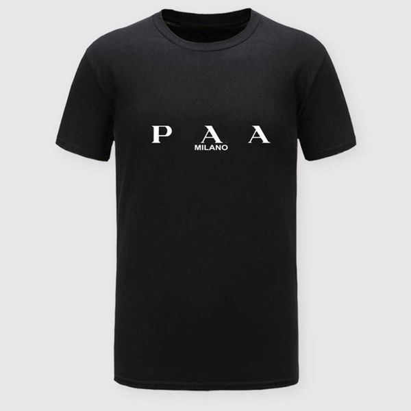 prad 2022 designer brand mens womens t shirt plus size tees shirts letter print round neck short sleeve pure cotton summer clothes 8-colors, White;black
prad 2022 designer brand mens womens t shirt plus size tees shirts letter print round neck short sleeve pure cotton summer clothes 8-colors, White;black