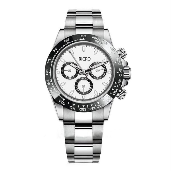 men's mechanical watch ceramic ring mouth multi-functional automatic movement no timing function 40mm size made of 316 fine s254f, Slivery;brown
men's mechanical watch ceramic ring mouth multi-functional automatic movement no timing function 40mm size made of 316 fine s254f, Slivery;brown