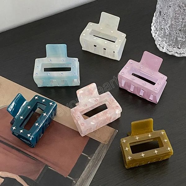fashion 5cm acetate hair claw elegant square hollow rhinestones ponytail clip hair accessories for women girls, Golden;silver
fashion 5cm acetate hair claw elegant square hollow rhinestones ponytail clip hair accessories for women girls, Golden;silver