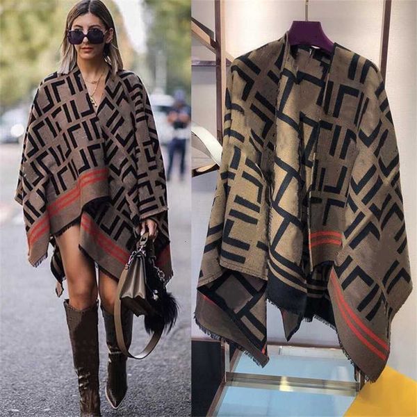 fashion scarf shawl cloak type wool cashmere autumn and winter women's coat, Blue;gray
fashion scarf shawl cloak type wool cashmere autumn and winter women's coat, Blue;gray