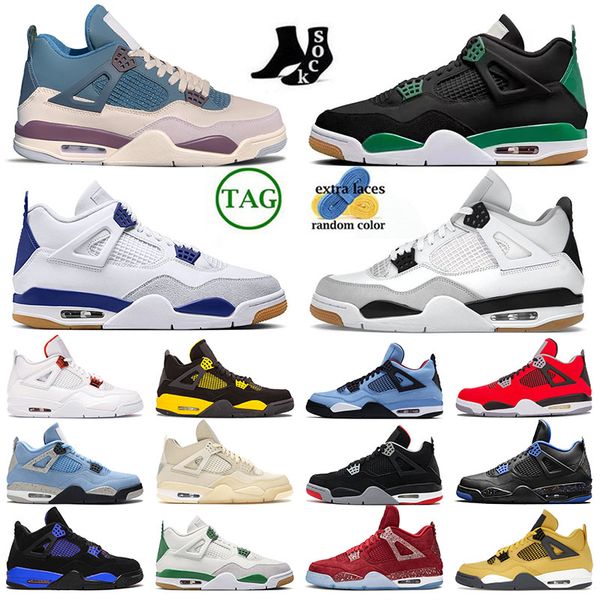 2023 fashion men 4s women 4s basketball shoes midnight navy sb black green military black pine green seafoam cool grey outdoor sports sneake
2023 fashion men 4s women 4s basketball shoes midnight navy sb black green military black pine green seafoam cool grey outdoor sports sneake