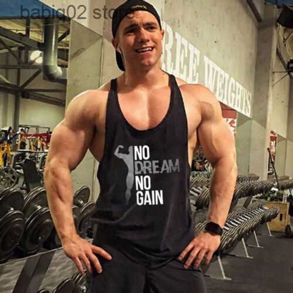 men' tank 2022 new men gym muscle bodybuilding sleeveless shirt tank singlet fitness sport print vest gym clothing t230417, White;black
men' tank 2022 new men gym muscle bodybuilding sleeveless shirt tank singlet fitness sport print vest gym clothing t230417, White;black