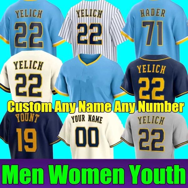 custom daniel vogel bach 22 yelich baseball jerseys shaw men women robin yount keston hiura max mathias urias, Blue;black
custom daniel vogel bach 22 yelich baseball jerseys shaw men women robin yount keston hiura max mathias urias, Blue;black