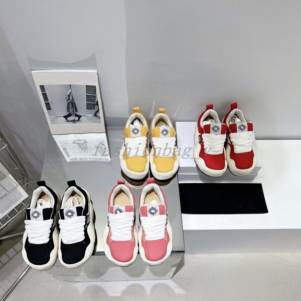 designer casual shoes women sneakers heyday sneaker platform canvas shoe women triple wavy bread shoe thick soled rubber trainers stitching, Black
designer casual shoes women sneakers heyday sneaker platform canvas shoe women triple wavy bread shoe thick soled rubber trainers stitching, Black