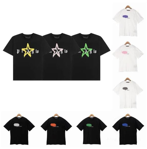 23tshirt angels summer mens womens designers t shirts palms luxurys letter cotton tshirts clothing polos short sleeve high1 quality clothes, White;black
23tshirt angels summer mens womens designers t shirts palms luxurys letter cotton tshirts clothing polos short sleeve high1 quality clothes, White;black