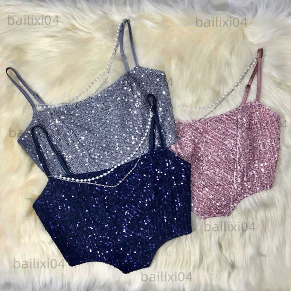 women's tanks camis fashion new women's summer suspender type slim backless solid color chain camisole small vest blouse women t23, White
women's tanks camis fashion new women's summer suspender type slim backless solid color chain camisole small vest blouse women t23, White