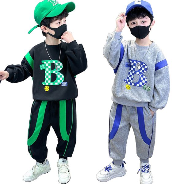 boys' spring and autumn sets sports kid designer t shirts two piece set handsome trendy kids clothes middle to elderly childrens tracks, White
boys' spring and autumn sets sports kid designer t shirts two piece set handsome trendy kids clothes middle to elderly childrens tracks, White