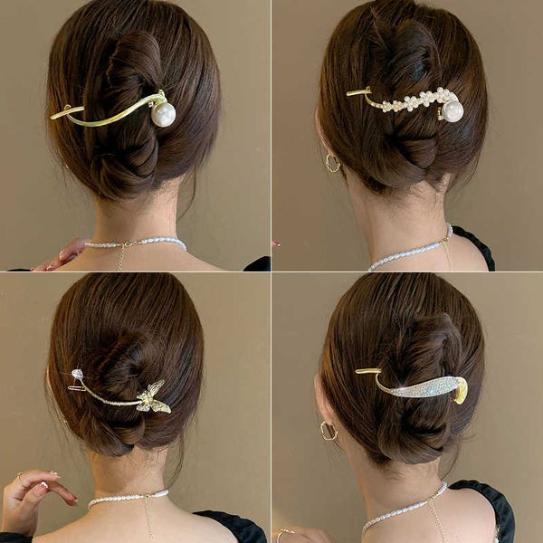 hairpins 2023 fashion metal pearl hair clips hairpins frog buckle ponytail clip barrettes hairgrips headwear hair accessorie for women w0417, Golden;silver
hairpins 2023 fashion metal pearl hair clips hairpins frog buckle ponytail clip barrettes hairgrips headwear hair accessorie for women w0417, Golden;silver