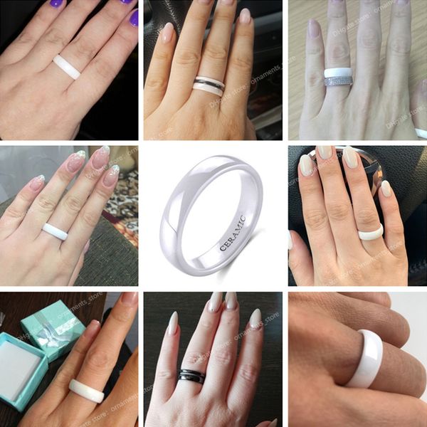 2/4/6mm white ceramic ring black wedding engagement band men women rings minimalist fashion special anillos gentle fashion jewelryrings jewe, Golden;silver
2/4/6mm white ceramic ring black wedding engagement band men women rings minimalist fashion special anillos gentle fashion jewelryrings jewe, Golden;silver
