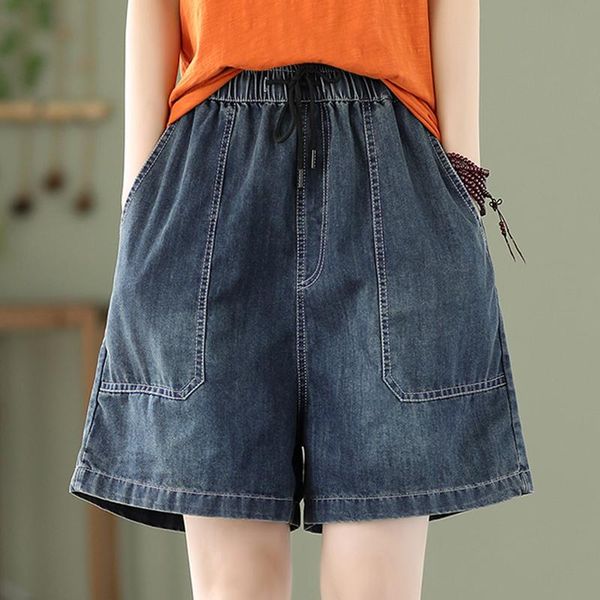 jeans 2022 summer new arts style women elastic waist loose cotton denim shorts allmatched casual vintage blue jeans v973
jeans 2022 summer new arts style women elastic waist loose cotton denim shorts allmatched casual vintage blue jeans v973