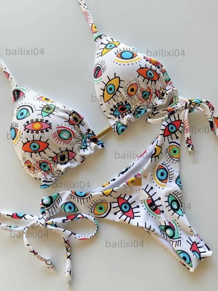 women's swimwear 2022 women swimwear female swimsuit bikini swimwear print flower bikinis set biquini brazilian beach wear bandage biki, White;black
women's swimwear 2022 women swimwear female swimsuit bikini swimwear print flower bikinis set biquini brazilian beach wear bandage biki, White;black