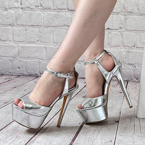 olomm handmade women platform sandals stiletto heels peep toe fabulous silver party shoes ladies us plus size 5-20, Black
olomm handmade women platform sandals stiletto heels peep toe fabulous silver party shoes ladies us plus size 5-20, Black