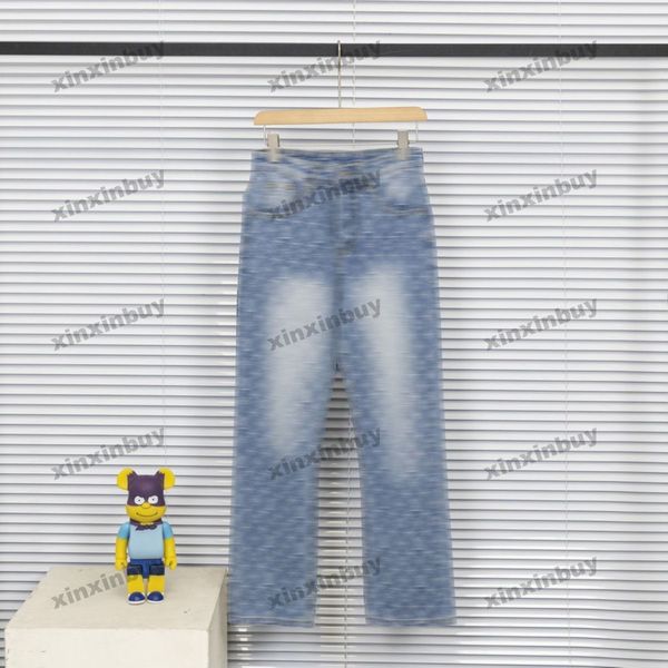 xinxinbuy men women designer pant destroyed letter jacquard denim 1854 spring summer casual pants black gray xs-xl, Black;brown
xinxinbuy men women designer pant destroyed letter jacquard denim 1854 spring summer casual pants black gray xs-xl, Black;brown