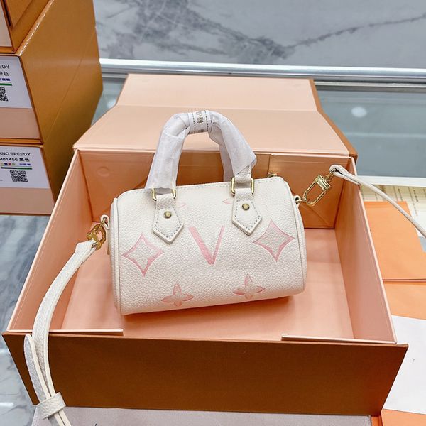 womens designer mini speedy pillow bags embossing old flower handle totes removable strap crossbody shoulder purse outdoor cosmetic case han
womens designer mini speedy pillow bags embossing old flower handle totes removable strap crossbody shoulder purse outdoor cosmetic case han