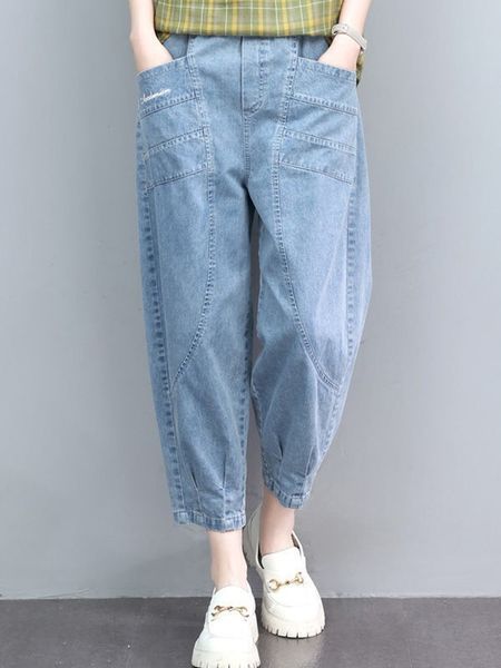 women's jeans women summer casual jeans arrival simple style all-match loose comfortable thin female calf-length denim pants d350 23041, Blue
women's jeans women summer casual jeans arrival simple style all-match loose comfortable thin female calf-length denim pants d350 23041, Blue