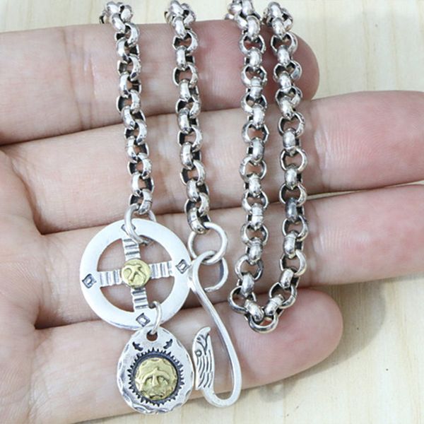 s925 sterling silver necklace personalized fashion creative beaded net red feather thick pearl chain thick vintage net red couple simple sty
s925 sterling silver necklace personalized fashion creative beaded net red feather thick pearl chain thick vintage net red couple simple sty