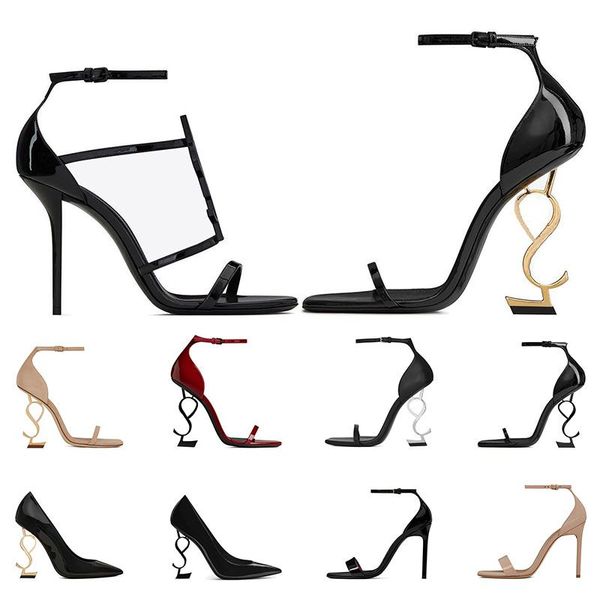 high heels women dress shoes designer heels patent leather luxury gold tone womens lady fashion sandals pointed open toes party wedding offi, Black
high heels women dress shoes designer heels patent leather luxury gold tone womens lady fashion sandals pointed open toes party wedding offi, Black