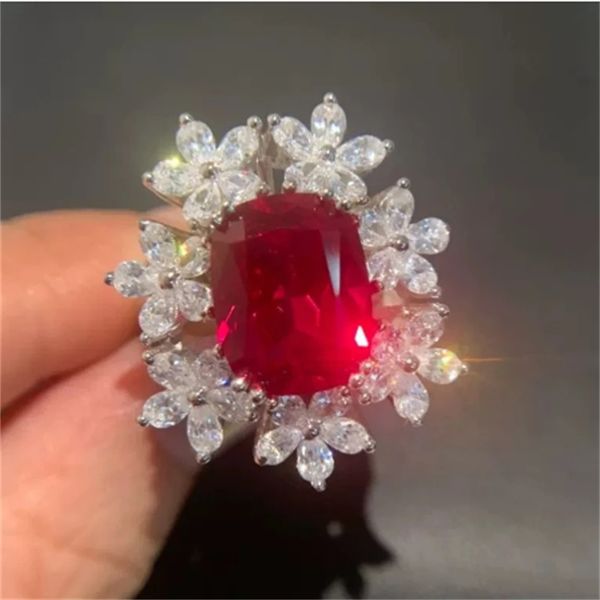 flower ruby diamond ring 925 sterling silver party wedding band rings for women bridal promise engagement jewelry gift, Slivery;golden
flower ruby diamond ring 925 sterling silver party wedding band rings for women bridal promise engagement jewelry gift, Slivery;golden