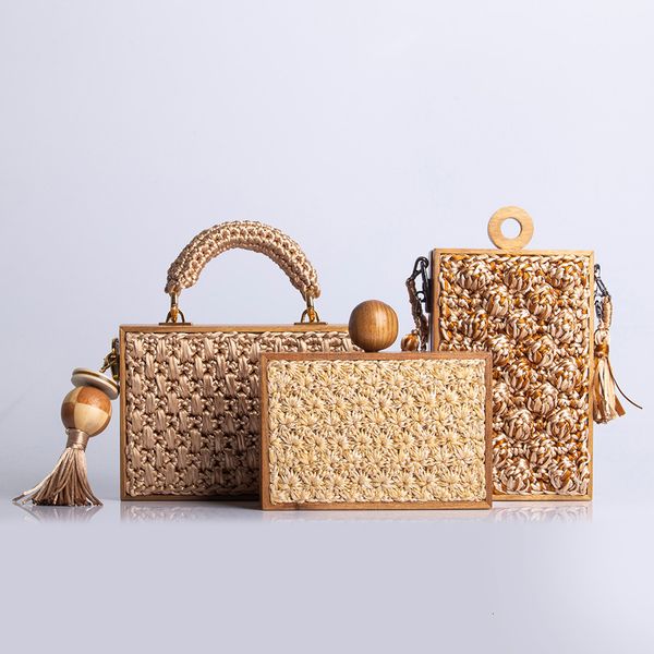 evening bags spring summer vertical beach woven bag bamboo straw vacation diagonal one-shoulder rattan handbag square box 230417
evening bags spring summer vertical beach woven bag bamboo straw vacation diagonal one-shoulder rattan handbag square box 230417
