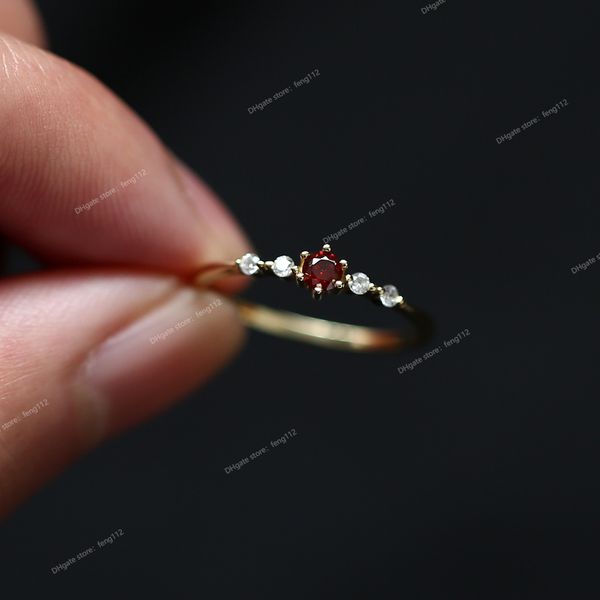 925 sterling silver french simple red crystal ring women small cute proposal 14k gold plated jewelry girlfriend gift fine jewelryrings jewel
925 sterling silver french simple red crystal ring women small cute proposal 14k gold plated jewelry girlfriend gift fine jewelryrings jewel