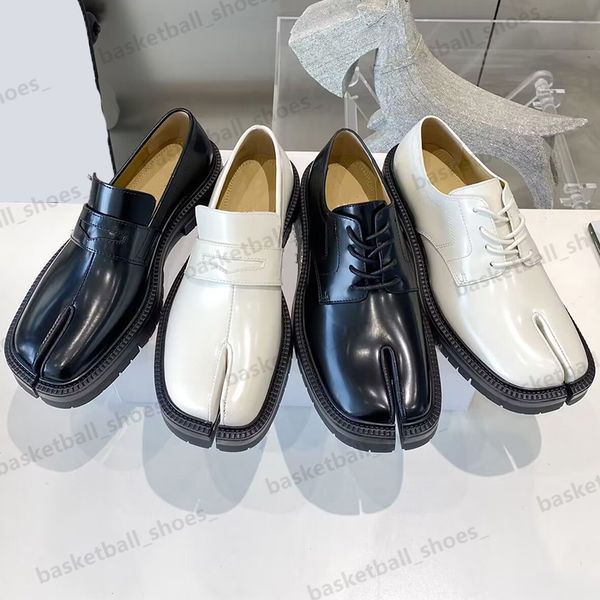 designer chunky heel dress shoes split toe tabi real leather platform shoes classic women matte round toed loafers sneakers size 35-40 with, Black
designer chunky heel dress shoes split toe tabi real leather platform shoes classic women matte round toed loafers sneakers size 35-40 with, Black