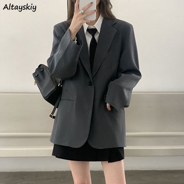women's suits blazers blazer casual loose singlebutton allmatch females elegant notched korean style spring solid pockets fashion tempe, White;black
women's suits blazers blazer casual loose singlebutton allmatch females elegant notched korean style spring solid pockets fashion tempe, White;black