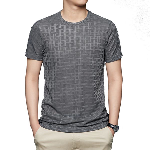men's tshirts summer tshirt solid stripe short sleeve round neck t shirt traceless breathable men clothing 230418, White;black
men's tshirts summer tshirt solid stripe short sleeve round neck t shirt traceless breathable men clothing 230418, White;black