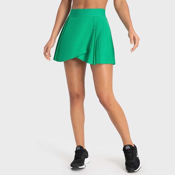 new quick-drying slit sports pantyskirt pleated age reduction comes with inner lining anti-stripping sports shorts for women, Black
new quick-drying slit sports pantyskirt pleated age reduction comes with inner lining anti-stripping sports shorts for women, Black