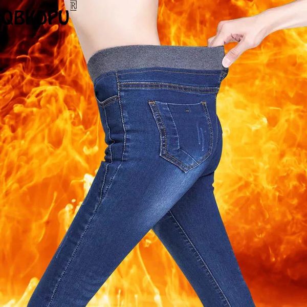 jeans plus velvet winter stretch jeans women oversize 38 high waist denim leggings casual cowboy skinny pants fall thick warm vaqueros, Blue
jeans plus velvet winter stretch jeans women oversize 38 high waist denim leggings casual cowboy skinny pants fall thick warm vaqueros, Blue