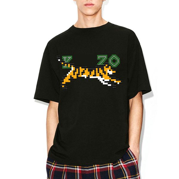 men's t-shirt new designer luxury fashion cotton tiger letter print sweat-absorbing breathable couple outfit m-2xl, White;black
men's t-shirt new designer luxury fashion cotton tiger letter print sweat-absorbing breathable couple outfit m-2xl, White;black