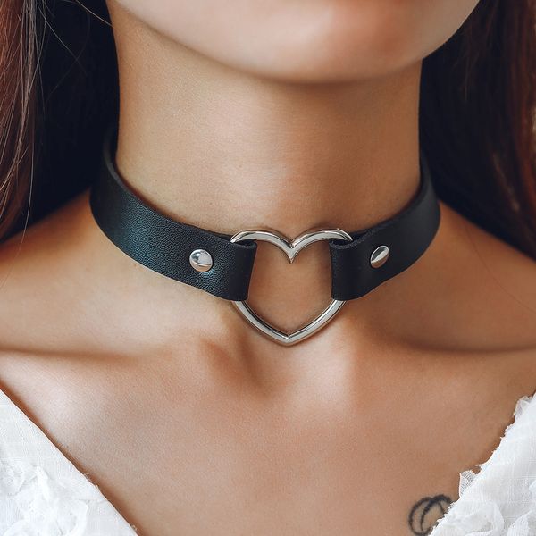 s3590 fashion jewelry rock punk necklace street short nightclub pu leather dark love tie short collarbone chain necklaces, Silver
s3590 fashion jewelry rock punk necklace street short nightclub pu leather dark love tie short collarbone chain necklaces, Silver