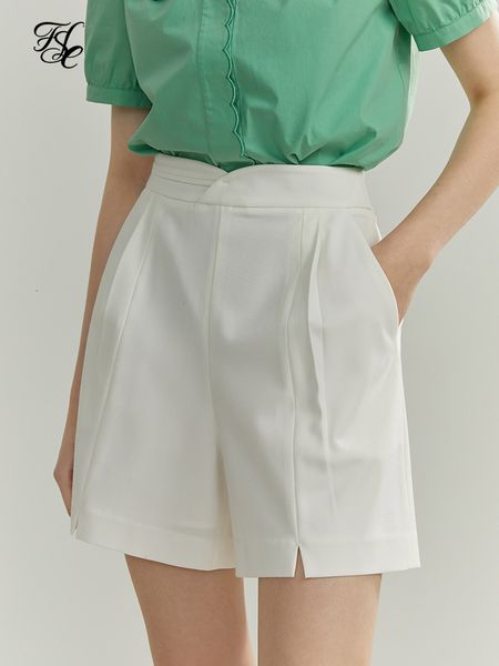 women's shorts fsle summer suit shorts women design sense a-line high waist slim loose wide-leg casual commute office female pants 2304, White;black
women's shorts fsle summer suit shorts women design sense a-line high waist slim loose wide-leg casual commute office female pants 2304, White;black