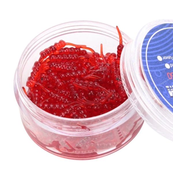 120pcs fishing soft trout lure silicone bait wobbler swimbait artificial worm baits 18mm fishy smell tpr eco-friendly material fishingfishin
120pcs fishing soft trout lure silicone bait wobbler swimbait artificial worm baits 18mm fishy smell tpr eco-friendly material fishingfishin