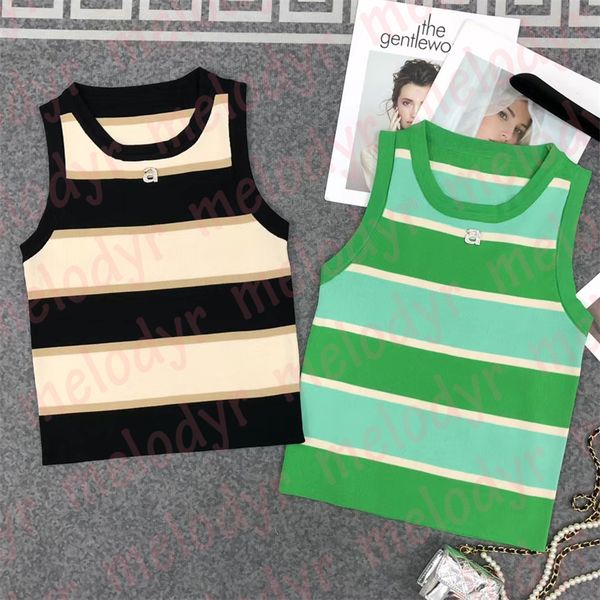 women summer t shirts high elastic slim tanks fashion color stripe knitted vest metal letter, Black
women summer t shirts high elastic slim tanks fashion color stripe knitted vest metal letter, Black