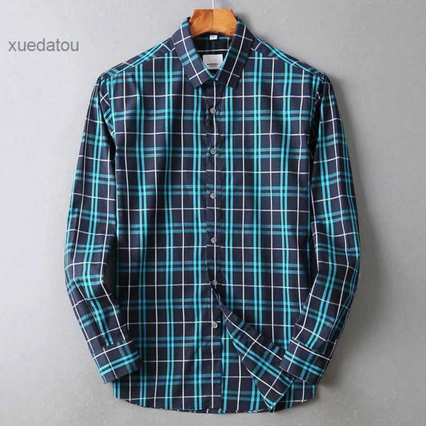 mens casual shirt designer burbrerys polo neck slim fit long sleeve geometric plaid casual classic shirt luxury bur street embroidery 1mq0, White;black
mens casual shirt designer burbrerys polo neck slim fit long sleeve geometric plaid casual classic shirt luxury bur street embroidery 1mq0, White;black