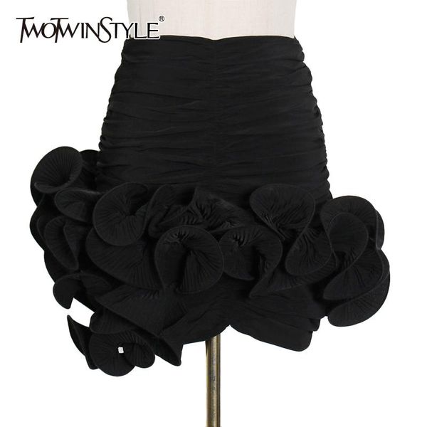 dresses twotwinstyle patchwork casual skirt for women high waist pleated asymmetrical hem solid mini skirts female summer 2022 new style, White;black
dresses twotwinstyle patchwork casual skirt for women high waist pleated asymmetrical hem solid mini skirts female summer 2022 new style, White;black