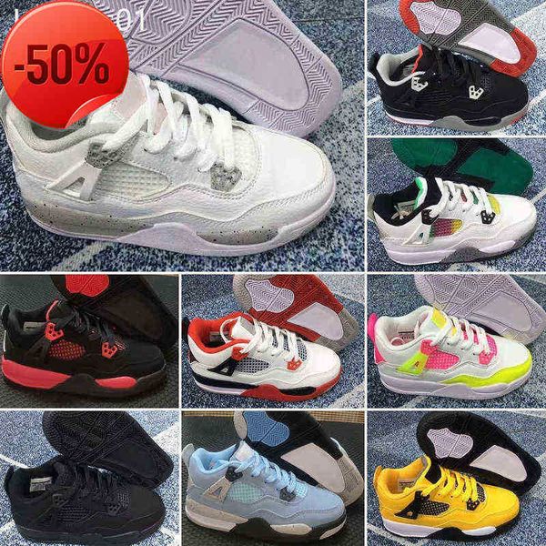 2022 4s basketball shoes black white red blue boys girls youth kids a sneakers for sale size 28-35
2022 4s basketball shoes black white red blue boys girls youth kids a sneakers for sale size 28-35