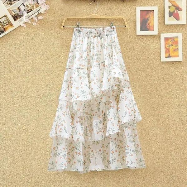dresses high waist skirt new summer floral irregular ruffles allmatch aline ins cake skirt women s2xl, White;black
dresses high waist skirt new summer floral irregular ruffles allmatch aline ins cake skirt women s2xl, White;black