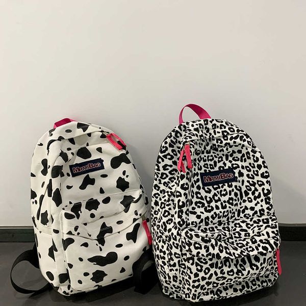 backpacks preppy style canvas zebra cow pattern print large backpack casual women handbags students korean style fashion retro bagpack w0418
backpacks preppy style canvas zebra cow pattern print large backpack casual women handbags students korean style fashion retro bagpack w0418
