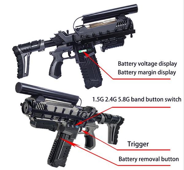 anti drone, individual handheld,a01, anti uav,uav control,drone control,,uav drive off,drone drive off, Silver
anti drone, individual handheld,a01, anti uav,uav control,drone control,,uav drive off,drone drive off, Silver