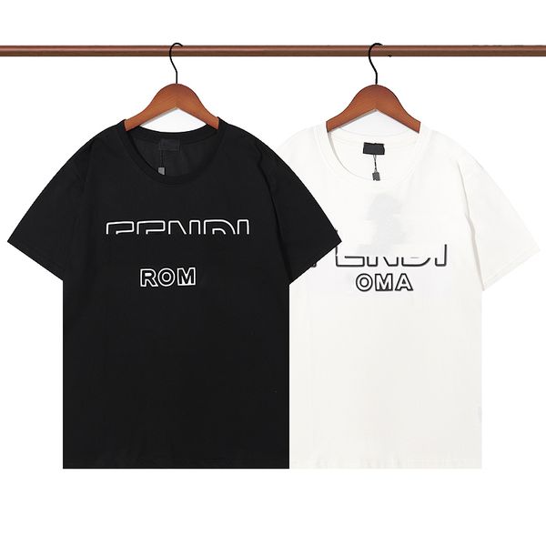 2023 new summer fashion designer t shirt men's luxury letter embroidery men's women's clothing short sleeve shirt women', White;black
2023 new summer fashion designer t shirt men's luxury letter embroidery men's women's clothing short sleeve shirt women', White;black