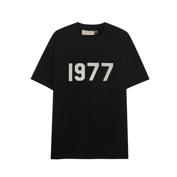 2023 summer designer luxury mens t shirt t-shirt front flocking 1977 letter silicon back high streetwear loose oversize tee skateboard tshir, White;black
2023 summer designer luxury mens t shirt t-shirt front flocking 1977 letter silicon back high streetwear loose oversize tee skateboard tshir, White;black