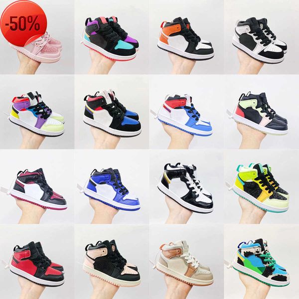 designer 1s kids basketball shoes children toddler sports red chicago boy girls 4s basket ball pour enfants athletic sneakers, Black
designer 1s kids basketball shoes children toddler sports red chicago boy girls 4s basket ball pour enfants athletic sneakers, Black